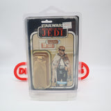 PRUNE FACE -  RETURN OF THE JEDI 77 BACK - NEW Authentic & Factory Sealed + STAR CASE! (MOC Vintage Star Wars Figure)
