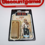 PRUNE FACE -  RETURN OF THE JEDI 77 BACK - NEW Authentic & Factory Sealed + STAR CASE! (MOC Vintage Star Wars Figure)