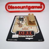 PRUNE FACE -  RETURN OF THE JEDI 77 BACK - NEW Authentic & Factory Sealed + STAR CASE! (MOC Vintage Star Wars Figure)