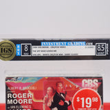 JAMES BOND 007: THE SPY WHO LOVED ME - IGS GRADED 8 BOX & 8.5 SEAL! NEW & Factory Sealed with Authentic H-Overlap Seam! (VHS)