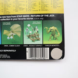 PRUNE FACE -  RETURN OF THE JEDI 77 BACK - NEW Authentic & Factory Sealed + STAR CASE! (MOC Vintage Star Wars Figure)