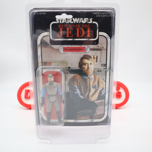GENERAL MADINE - RETURN OF THE JEDI 65 BACK - NEW Authentic & Factory Sealed + CASE! (MOC Vintage Star Wars Figure)