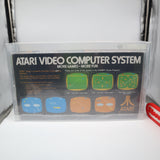 ATARI 2600 CONSOLE CX-2600A SYSTEM - VGA GRADED 80+ NM SILVER QUALIFIED ARCHIVAL! NEW & UNUSED! (Atari 2600)