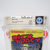 DICK TRACY - WATA GRADED 9.4 A! NEW & Factory Sealed with Authentic H-Seam! (NES Nintendo)