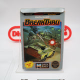 BREAKTHRU / BREAK THRU - BOXED! Cleaned & Tested! (NES Nintendo)
