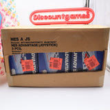 #C001 - CONTROLLER: ADVANTAGE JOYSTICK - UNGRADED UNCIRCULATED SEALED CASE PACK OF 3 (NES Nintendo) - THE DISCOUNTGAMES COLLECTION