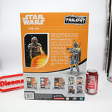 STAR WARS TRILOGY COLLECTION: BOBA FETT 12" LARGE SIZE ACTION FIGURE - NEW & Factory Sealed!