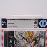 DBZ / DRAGON BALL Z: ULTIMATE BATTLE 22 - WATA GRADED 9.8 A++! NEW & Factory Sealed! (PS1 PlayStation 1)