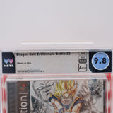 DBZ / DRAGON BALL Z: ULTIMATE BATTLE 22 - WATA GRADED 9.8 A++! NEW & Factory Sealed! (PS1 PlayStation 1)