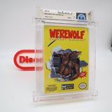 WEREWOLF: THE LAST WARRIOR - WATA GRADED 8.5 A! NEW & Factory Sealed with Authentic H-Seam! (NES Nintendo)