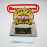 ROTTEN TOMATOES: CERTIFIED FRESH AUTHENTIC 2-PIECE HEAVY MAGNETIC AWARD TROPHY: JAMES BOND: SKYFALL 2012 MGM