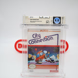 CITY CONNECTION - WATA GRADED 8.5 B+! NEW & Factory Sealed with Authentic H-Seam! (NES Nintendo)