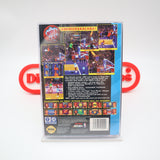 NBA JAM - NEW & Factory Sealed with Authentic V-Overlap Seam! (Sega CD)
