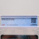 SHADOW OF THE TOMB RAIDER (STEELBOOK) PERFECT/HIGHEST GRADED CGC 10 A++! NEW & Factory Sealed! (XBox One)