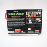 SUPER MARIO WORLD - FDO / FOR DISPLAY ONLY BOX (SNES Super Nintendo)