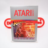 INDIANA JONES: RAIDERS OF THE LOST ARK - NEW & Factory Sealed with Authentic Glue Seal! (Atari 2600)