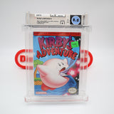 KIRBY'S ADVENTURE - USA VERSION! WATA GRADED 8.0 A! NEW & Factory Sealed with Authentic H-Seam! (NES Nintendo)