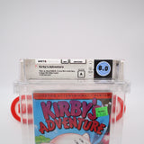 KIRBY'S ADVENTURE - USA VERSION! WATA GRADED 8.0 A! NEW & Factory Sealed with Authentic H-Seam! (NES Nintendo)