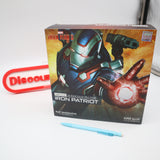 PLAY IMAGINATIVE - IRON MAN IRON PATRIOT 1/12 SCALE SUPER ALLOY FIGURE - IMPORT MARVEL FIGURE STATUE - NEW!