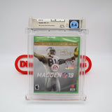 MADDEN NFL 19 2019 - TERRELL OWENS HALL OF FAME EDITION - WATA GRADED 9.6 A+! NEW & Factory Sealed! (XBox One)