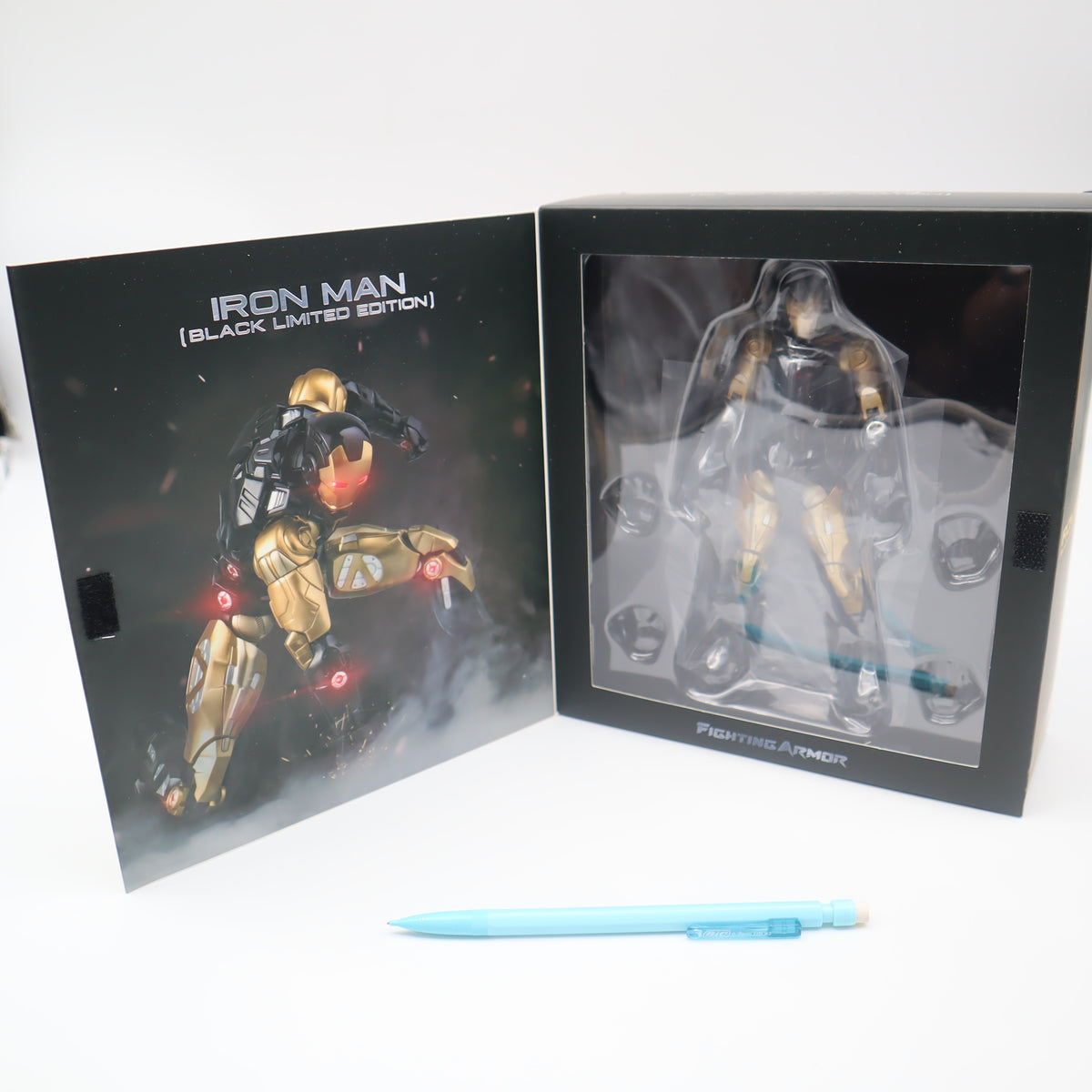 SENTINEL FIGHTING ARMOR - IRON MAN BLACK LIMITED EDITION - IMPORT MARV ...