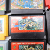 LOT of 59 FAMICOM GAMES - DBZ, MARIO, DRAGON QUEST, TETRIS and more! NES Nintendo