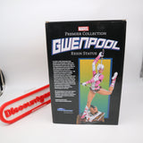 Marvel Premier Collection: GWENPOOL RESIN STATUE (FROM DEADPOOL) - LIMITED EDITION #203! BRAND NEW!