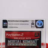 MORTAL KOMBAT: ARMAGEDDON - WATA GRADED 9.8 A++! NEW & Factory Sealed! (PS2 PlayStation 2)