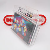 TETRIS 2 II - VGA GRADED 85+ NM+ GOLD! NEW & Factory Sealed with Authentic V-Seam! (SNES Super Nintendo)
