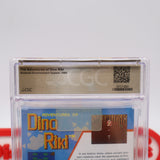 THE ADVENTURES OF DINO RIKI - CGC PEDIGREE GRADED 9.4 A+! NEW & Factory Sealed with Authentic H-Seam! (NES Nintendo)