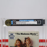 MADONNA: DESPERATELY SEEKING SUSAN - IGS GRADED 7.5 BOX & 9 SEAL! NEW & Factory Sealed with Authentic 3-Sided Seam! (VHS)