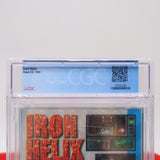 IRON HELIX - CGC GRADED 9.8 A++! NEW & Factory Sealed! (Sega CD)