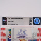 ET / E.T. DIGITAL COMPANION - WATA GRADED 9.8 A+! NEW & Factory Sealed! (Game Boy Color GBC)