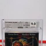 CUTTHROAT ISLAND - REWIND GRADED 9.0 & 4-STAR SEAL! NEW & Factory Sealed with Authentic V-Overlap Seam! (VHS)