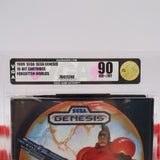 FORGOTTEN WORLDS - VGA GRADED 90 NM+/MINT GOLD! NEW & Factory Sealed! (Sega Genesis)