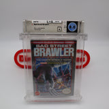 BAD STREET BRAWLER - WATA GRADED 8.0 A! NEW & Factory Sealed with Authentic H-Seam! (NES Nintendo)