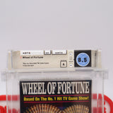 WHEEL OF FORTUNE (The Original) - WATA GRADED 8.5 A! NEW & Factory Sealed with Authentic H-Seam! (NES Nintendo)