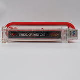 WHEEL OF FORTUNE (The Original) - WATA GRADED 8.5 A! NEW & Factory Sealed with Authentic H-Seam! (NES Nintendo)