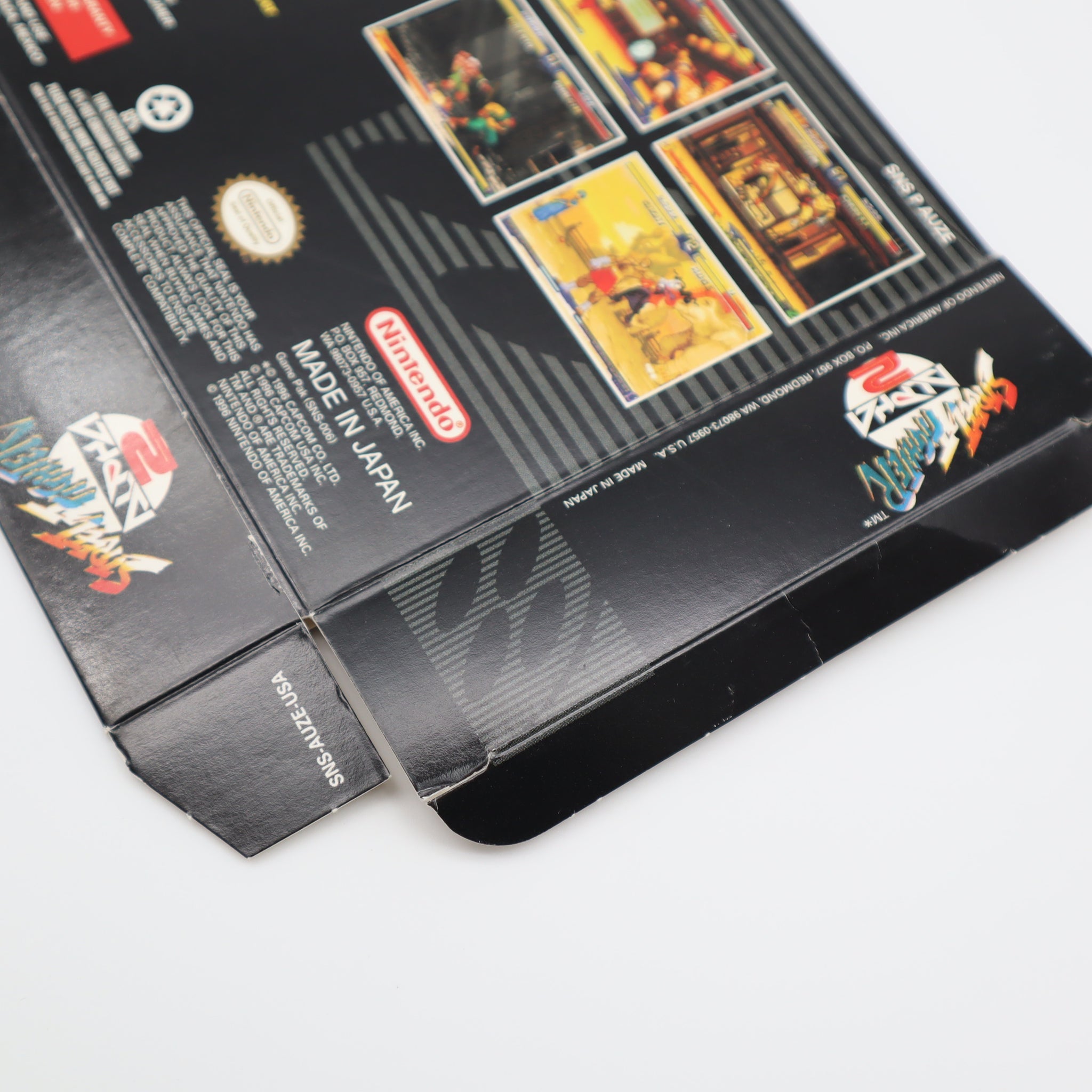 STREET FIGHTER ALPHA 2 II - FDO / FOR DISPLAY ONLY BOX (SNES Super