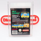 WILD GUNMAN - VGA GRADED 85 NM+ SILVER UNCIRCULATED SPANISH VERSION! NEW! (NES Nintendo)