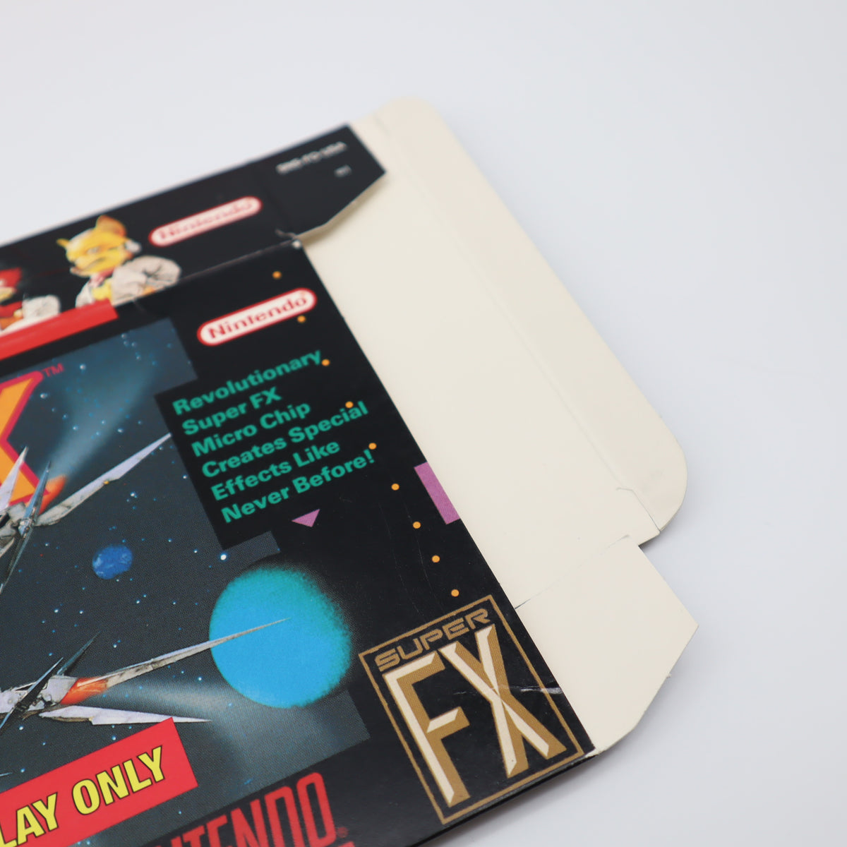 STAR FOX / STARFOX - FDO / FOR DISPLAY ONLY BOX (SNES Super Nintendo ...