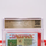 COLLEGE FOOTBALL'S NATIONAL CHAMPIONSHIP II 2 - CGC PEDIGREE GRADED 9.4 A+! NEW & Factory Sealed! (Sega Genesis)