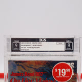 JAMES BOND 007: ON HER MAJESTY'S SECRET SERVICE - IGS GRADED 9 BOX & 9 SEAL! NEW & Factory Sealed with Authentic H-Overlap Seam! (VHS)
