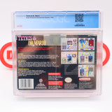 TETRIS & DR. MARIO - CGC GRADED 9.6 A++! NEW & Factory Sealed! (SNES Super Nintendo)