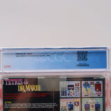 TETRIS & DR. MARIO - CGC GRADED 9.6 A++! NEW & Factory Sealed! (SNES Super Nintendo)