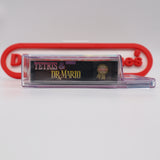 TETRIS & DR. MARIO - CGC GRADED 9.6 A++! NEW & Factory Sealed! (SNES Super Nintendo)