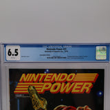 NINTENDO POWER ISSUE #31 - METROID w TMNT III POSTER! CGC GRADED 6.5