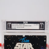 FROM STAR WARS TO JEDI: THE MAKING OF A SAGA - IGS GRADED 8 BOX & 8 SEAL! NEW & Factory Sealed with Authentic V-Overlap Seam! (VHS)