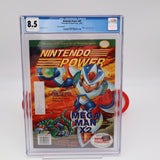 NINTENDO POWER ISSUE #69 - MEGA MAN X2 w/ Donkey Kong Land Poster! CGC GRADED 8.5