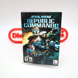 STAR WARS: REPUBLIC COMMANDO - NEW & Factory Sealed! (2005 PC / CD-ROM / WINDOWS)